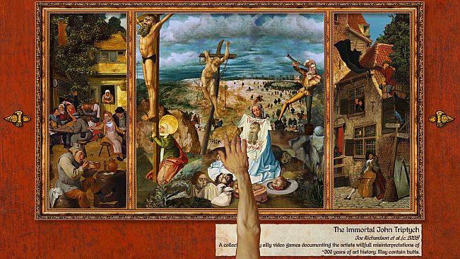 The Immortal John Triptych: Weird Extra Content Art Gallery DLC Thingy ¯\_(ツ)_/¯