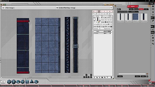 Fantasy Grounds - FG Cyberpunk Alleyways