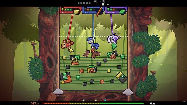 TopplePOP: Bungee Blockbusters