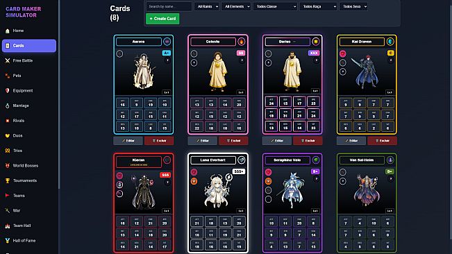 Card Maker Simulator