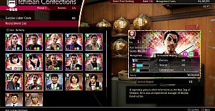 Yakuza: Like a Dragon Management Mode Set