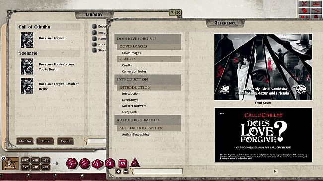 Fantasy Grounds - Does Love Forgive?