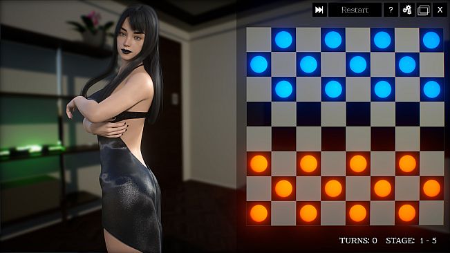 3D Hentai Checkers - Additional Girls 3