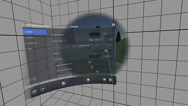 OVR Locomotion Effect : Anti-VR Sickness