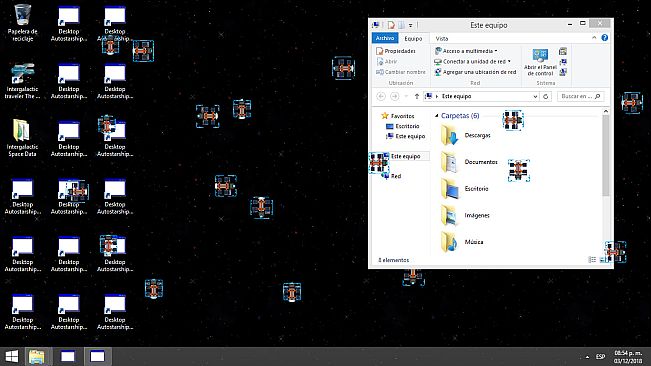Desktop Autostarships [Intergalactic Traveler: The Omega Sector]
