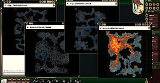 Fantasy Grounds - Pathfinder RPG - Pathfinder Flip-Mat: Darklands Dangers Multi-Pack