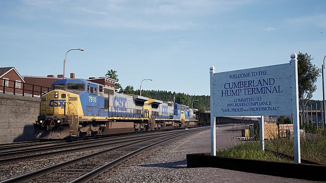 Train Sim World 2: CSX C40-8W Loco Add-On