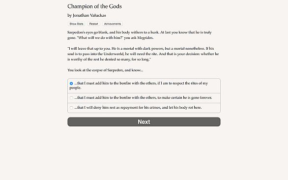 Champion of the Gods