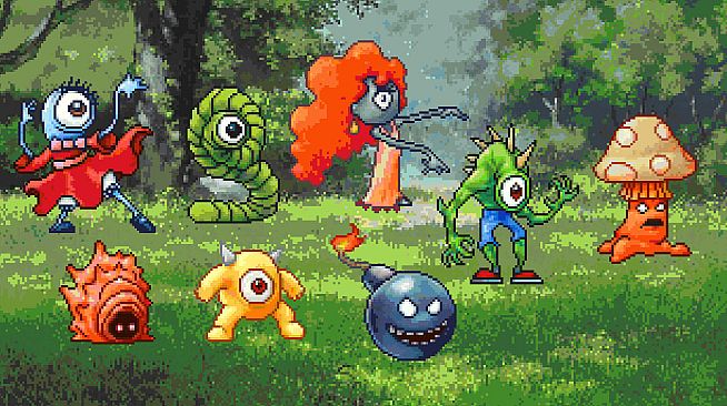 RPG Maker MZ - Tyler Warren RPG Battlers - 10th - Little Monsters and Robots 1
