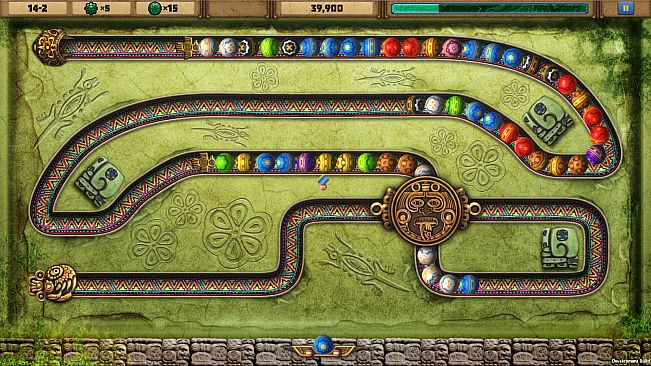 Malachite: Temple of the Sun