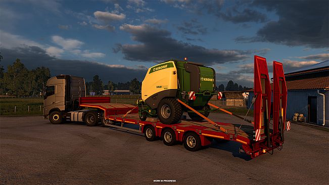 Euro Truck Simulator 2 - KRONE Agriculture Equipment