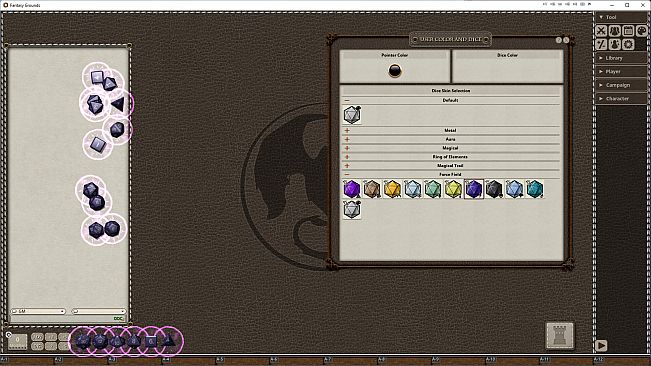 Fantasy Grounds - Force Field Dice Pack