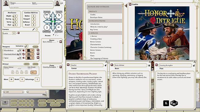 Fantasy Grounds - Honor + Intrigue