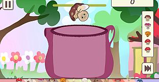 Sweet Home Drawing - Background - Land of Mushrooms