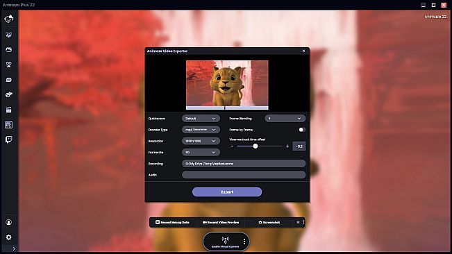 Animaze Plus 22 - Lifetime License (August 2022 Feature Set)