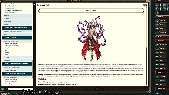 Fantasy Grounds - Labyrinth Worldbook