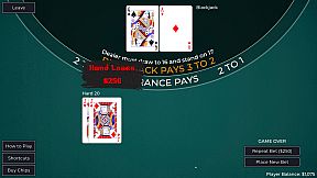 Player vs. Dealer Blackjack