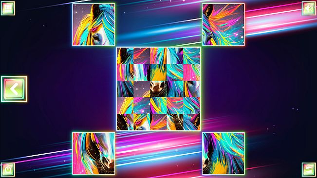 Neon Fantasy: Horses