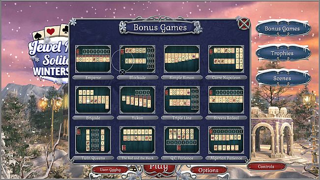 Jewel Match Solitaire: Winterscapes