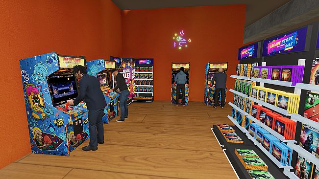 Retro Arcade Shop Simulator