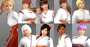 DOA5LR Shrine Maiden Costume Set