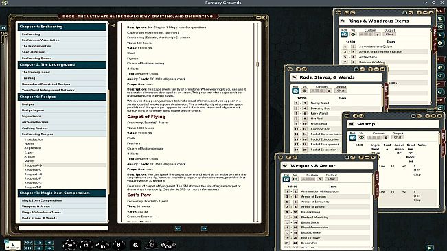 Fantasy Grounds - The Ultimate Guide to Alchemy, Crafting and Enchanting