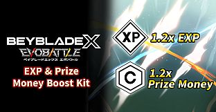BEYBLADE X EVOBATTLE EXP & PRIZE MONEY BOOST KIT