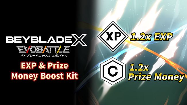 BEYBLADE X EVOBATTLE EXP & PRIZE MONEY BOOST KIT