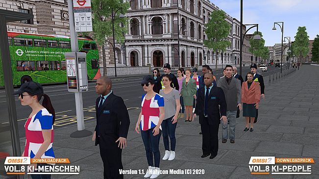 OMSI 2 Add-on Downloadpack Vol. 8 - AI People