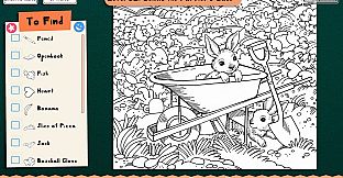 INK ENIGMA: Coloring Hidden Objects