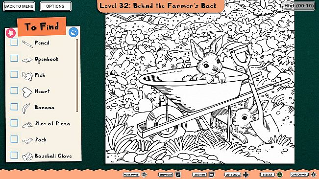 INK ENIGMA: Coloring Hidden Objects
