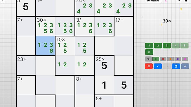 THW's Calcudoku