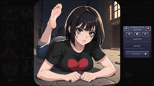 Hentai Senpai: Goth Feet