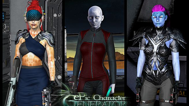 ePic Character Generator - Season #2: Female Sci-fi