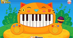 Cat Piano for Kids