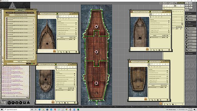 Fantasy Grounds - Pathfinder RPG - Map Pack: Armada