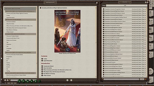 Fantasy Grounds - Ancestry & Culture: An Alternative to Race in 5e