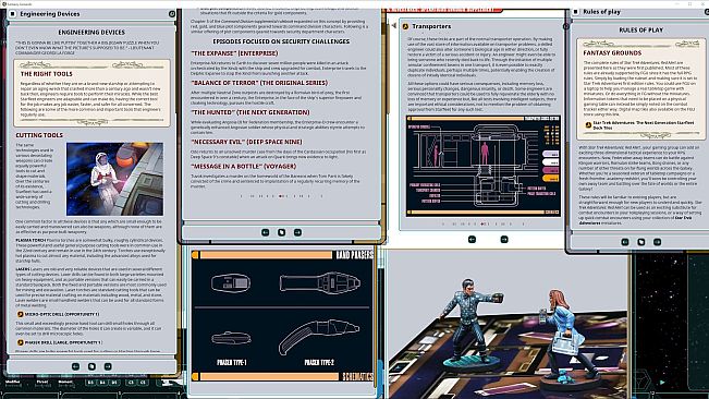 Fantasy Grounds - Star Trek Adventures: The Operations Division Supplemental Rulebook