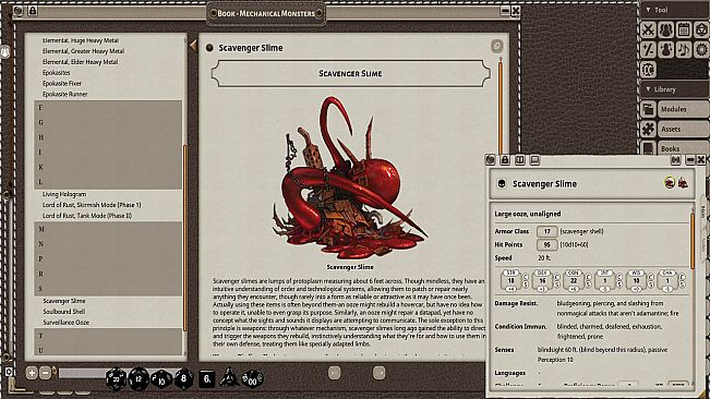 Fantasy Grounds - Mechanical Monsters