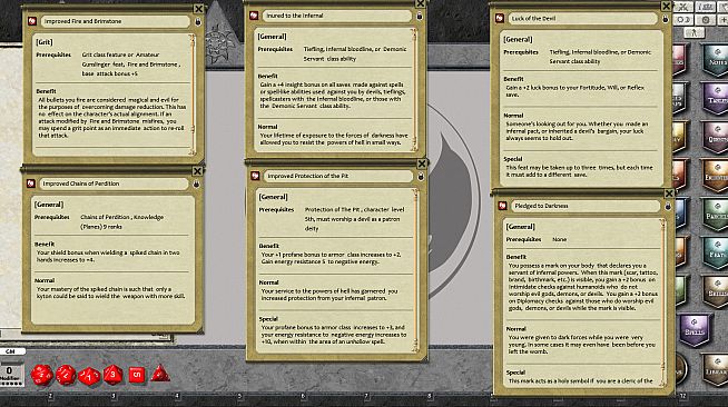 Fantasy Grounds - Feats of Legend: 20 Infernal Feats (PFRPG)