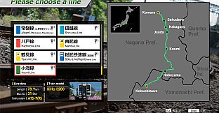 JR EAST Train Simulator: Koumi Line (Kobuchizawa to Komoro) Kiha E200 series