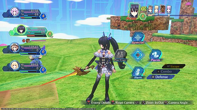 Megadimension Neptunia VIIR - 4 Goddesses Online Hero Weapon Set