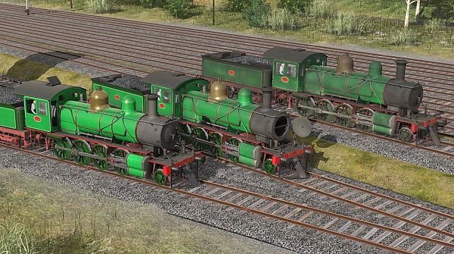 Trainz Plus DLC - Victorian Railways V Class 2 Tone Green