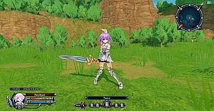 Cyberdimension Neptunia: 4 Goddesses Online - Purple Heart Hair Tie