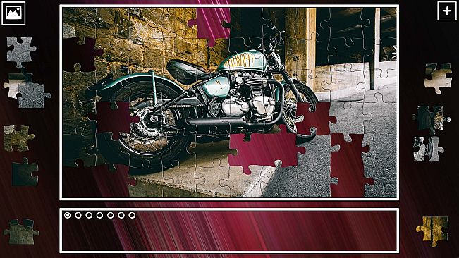 Super Jigsaw Puzzle: Generations - Motorbikes Puzzles