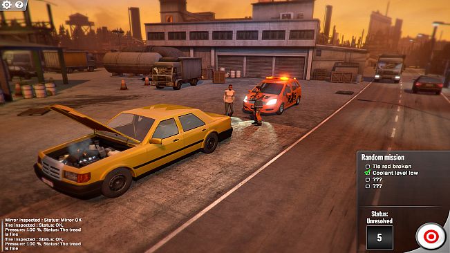 Roadside Assistance Simulator