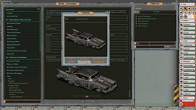 Fantasy Grounds - Fallout RPG - Quest Book - Royal Flush