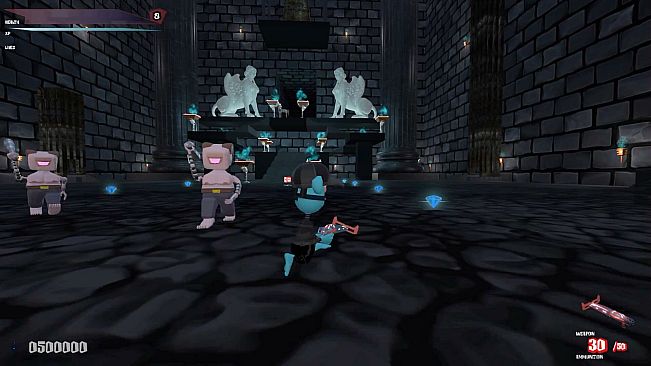 Bluebie VS The Army of Cyborgs