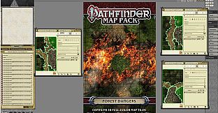 Fantasy Grounds - Pathfinder RPG - Map Pack - Forest Dangers