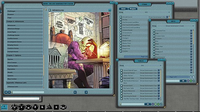 Fantasy Grounds - Mutants & Masterminds: Deluxe Gamemaster's Guide